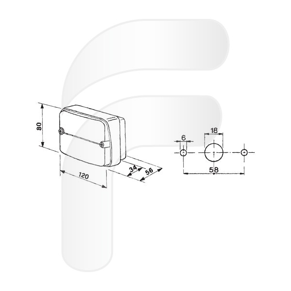 PILOTO TRASERO ORIGINAL MULTIFUNCIÓN ROJO ÁMBAR